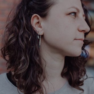 ohrhänger ohrcharm charm recyceltes silber