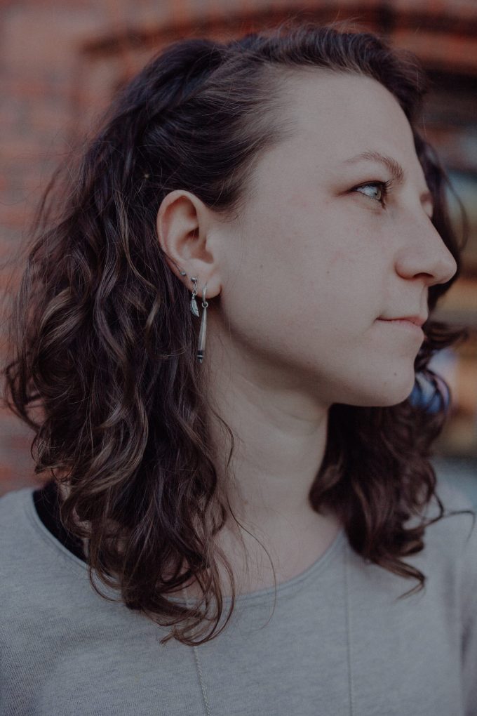 ohrhänger ohrcharm charm recyceltes silber